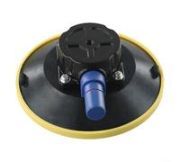 SiSinkal Base de montaje de ventosa al vacío de 6 pulgadas con bomba de mano para vidrio, metal, encimeras, ventosa de goma cóncava resistente con rosca hembra M8