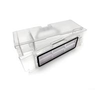 SiSinkal Caja de polvo de repuesto para robot aspirador Dreame D10 Plus compatible con cubo de basura con canal de succión antiobstrucción, interior liso de fácil enjuague