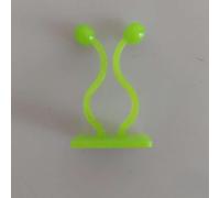 SiSinkal Clips de pared para trepar plantas, soporte de plástico para plantas de interior o exterior, varios tamaños para hiedra, balcón, jardín vertical (verde mediano)