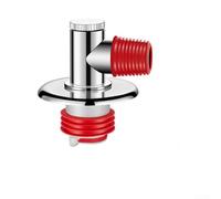 SiSinkal Conector de tubo de drenaje de lavadora para drenaje de suelo, ABS cromado antiadaptador con drenaje rápido para baño, cocina, lavandería, se adapta a manguera de 19 mm a 32 mm y tubo de 40