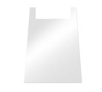 SiSinkal Espaciador de pared acrílico transparente para patas de sofá, protector invisible de muebles, protector contra rozaduras de pared, panel transparente reutilizable para un espacio estable