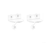 SiSinkal Estante acrílico para plantas de ventana con ventosas, soportes, soporte de exhibición transparente de 5 mm de grosor para plantas de interior, especias de cocina o fotos, 20 x 14 x 7,1 cm