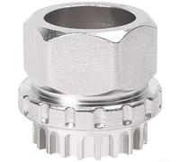 SiSinkal Extractor de carcasa de soporte inferior de bicicleta de 20 dientes para Raceface para FSA, herramienta de acero al carbono endurecido con agarre seguro, funciona con llave de extremo abierto