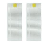 Sisinkal Filtro de repuesto compatible con MEDION Robot Vacuum MD 20041 para S12 SW MD 19601, sistema de filtración de polvo de alto rendimiento para una purificación de aire mejorada, paquete de 2