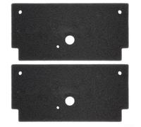 SiSinkal Filtro de repuesto de algodón para secadoras Bosch, filtración de pelusa con flujo de aire eficiente, compatible con el modelo Bosch 12022801, 11.5 x 5.6 x 0.75 pulgadas, paquete de 2 (2)