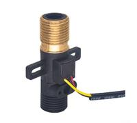 SiSinkal Interruptor de sensor de flujo de agua en tiempo real con efecto Hall para calentadores y dispensadores de agua, diseño compacto para uso industrial y proyectos de mantenimiento simples