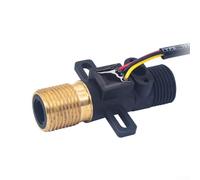 SiSinkal Interruptor de sensor de flujo de agua en tiempo real con efecto Hall para calentadores y dispensadores de agua, diseño compacto para uso industrial y proyectos de mantenimiento simples