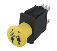 SiSinkal Interruptor de toma de fuerza de embrague para cortacésped de 10 A, repuesto de metal compatible con modelos Cadet 925-3233A 725-3233, 7 terminales para reparación de tractores de jardín y