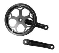 SiSinkal - Juego de platos individuales para bicicleta, cadena 48T/52T, longitud del brazo de 170 mm, soporte inferior cónico cuadrado compatible con bicicleta de carretera, MTB, bicicleta eléctrica
