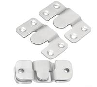 SiSinkal Juego de soportes entrelazados para conectar sofás modulares y marcos de fotos colgantes, conector de sofá de acero inoxidable y cabecera de cama de pie, accesorios para muebles para el hogar