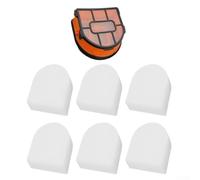 SiSinkal Kit de filtros para Shark para Hydrovac AW261 WD261, WD101 AW302 WD161 WD201 WD100, filtros de repuesto con algodón para instalación, captura polvo fino para pelo de mascotas y limpieza