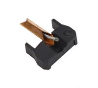 Sisinkal Lápiz capacitivo elíptico de diamante, para M75, M75ED M75-6s N75, reemplazo de aguja giratoria TYPE2, negro compacto 3 x 2 x 1 cm, actualización de audio, seguimiento preciso de ranura