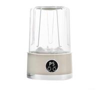 SiSinkal Lavadora portátil, lavadora inalámbrica recargable de 3000 mAh con carga USB para ropa interior y ropa delicada, tamaño compacto 20 x 13 x 13 cm (blanco)