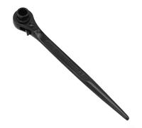 SiSinkal Llave de carraca en T, para mantenimiento de motosierra, herramienta de trinquete de acero de alto carbono de 240 mm, con punta de destornillador de cabeza plana, compatible con tuercas de