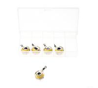 SiSinkal Luz LED de pesca para pesca de caída profunda, lámpara de señuelo redonda sumergible intermitente, 300 metros impermeable, 200-300 horas de tiempo de funcionamiento, compatible con agua