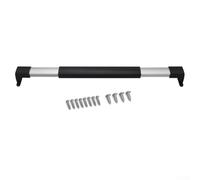 SiSinkal Manija de puerta de pantalla RV con barra transversal ajustable, barra de agarre de aluminio para remolque de viaje, caravana, riel de seguridad retráctil de 54,5-72,5 cm para embarque