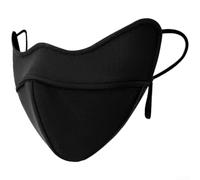 SiSinkal Máscara cálida tridimensional para mujer con forro polar a prueba de viento ojo de invierno negro (negro)