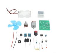 SiSinkal NE555 Kit de circuito controlador de motor DIY módulo de práctica de soldadura DC 6-30V Ciclo de trabajo ajustable para educación electrónica y uso aficionado (kit)