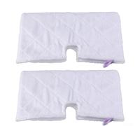 SiSinkal Paquete de 2 almohadillas de limpieza de repuesto lavables, para Shark para mopa de vapor, S3501 S3601, S3550 S3901, cabezales de trapeador de tela con diseño de instalación, para una