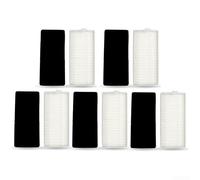 SiSinkal Paquete de 5 filtros y esponjas para aspiradora, compatibles con Mamibot Exvac660 680S 880, para tesvor para x500 Pro S6 M1 T8 para neatsvor X520 X600 Robot Parts Accesorios