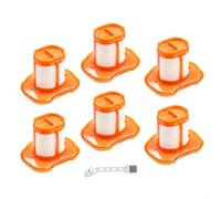 SiSinkal Paquete de 6 filtros de repuesto compatibles con BlackDecker para Dustbuster HHVK320J HHVK515J Series, piezas de aspiradora lavables para limpieza de pelo de mascotas en el hogar con