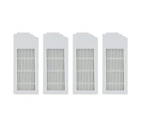 Sisinkal Piezas de repuesto de filtro HEPA para aspiradora compatibles con ECOVACS para DEEBOT N20 N20 PLUS N20 para PRO para PLUS Series Robot Vacuum 4 Pack White Filter Set