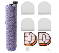 SiSinkal Rodillo de cepillo y filtro de vacío, repuesto para Shark para Hydrovac XL, compatible con WDB1F2 AW201, WD201 WD200 Cordless Pro, filtros de espuma lavables y kit de cepillo de limpieza