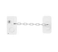 SiSinkal Sensor de alarma de puerta de 120 dB, bloqueo de seguridad para refrigerador y cajón, seguridad de entrada recargable tipo C para el hogar y la oficina, dispositivo de protección de ventana