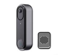 SiSinkal Smart 720P WiFi Video Doorbell Intercomunicador con detección humana, audio bidireccional y almacenamiento en la nube, pantalla a todo color Sistema inalámbrico de cámara de seguridad para el