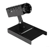 SiSinkal Soporte de metal portátil para soldador con base de alta temperatura, soporte seguro para herramientas de soldadura, para reparaciones electrónicas, manualidades y uso en talleres