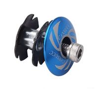 SiSinkal Tapa superior de aleación de aluminio para auriculares de bicicleta con tuerca de estrella, cubierta de vástago de 11/8 pulgadas para horquilla de bicicleta de carretera MTB tubo superior de