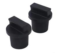 Sisinkal Tapón de sellado de drenaje de goma para tanque de agua, pieza de repuesto para máquina de remo de agua con anillo de sellado, diseño hermético de alto rendimiento, 26 mm de diámetro, color