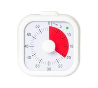 SiSinkal Temporizador visual de cuenta regresiva y reloj despertador para una mejor gestión del tiempo y autodisciplina, diseño para la hora de jugar, para dormir, uso portátil en casa escuela o