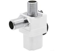 SiSinkal Válvula solenoide de control automático de agua, diseño de pulso biestable para un flujo preciso, construcción de acero inoxidable, adecuada para inodoros inteligentes, sistemas de riego y