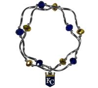 Siskiyou Gifts MLB Kansas City Royals Womens Bracelet Colored Bead Team Colors One Size