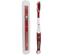 Siskiyou NFL San Francisco 49ers - Juego de cepillo de dientes y estuche de viaje unisex