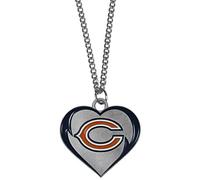 Siskiyou Sports NFL - Collar de corazón unisex para adultos - FHN005, Collar de corazón., 22", Color del equipo