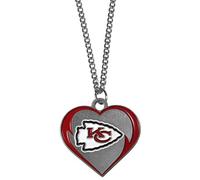 Siskiyou Sports NFL - Collar de corazón unisex para adultos - FHN045, Collar de corazón., 22", Color del equipo