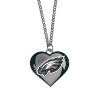 Siskiyou Sports NFL Philadelphia Eagles - Collar de corazón para mujer, color del equipo, 55,88 cm