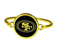 Siskiyou Sports NFL - Pulsera unisex para adultos en tono dorado