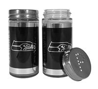 Siskiyou Sports NFL Seattle Seahawks - Salero y pimentero negro Seattle Seahawks, talla única, negro