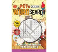 Sisky Pet Word Search: An Insightful Puzzle Book with Fun Facts and Quotes | 50+ Easy-to-Read Themed Puzzles About Pets, Veterinary, and Animal Life