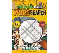 Sisky Wildlife Word Search: An Insightful Puzzle Book With Fun Facts & Quotes | 50+ Easy-to-Read Themed Puzzles About Wildlife, Nature & Animals