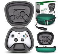 sisma Funda rigida Compatible con Mando Wireless de Xbox Series X S o Core - Estuche de Viaje para Guardar y Proteger Control Original de Xbox - Edición Especial Verde
