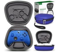 sisma Funda rigida Compatible con Mando Wireless de Xbox Series X S o Core - Estuche de Viaje para Guardar y Proteger Control Original de Xbox - Azul