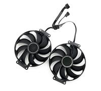 SISS Eficiente ventilador de tarjeta gráfica de repuesto para ASUS RTX 3060 Dual OC y Asus GeForce RTX 3060 Ti 8 GB Dual Mini OC, rendimiento de refrigeración óptimo