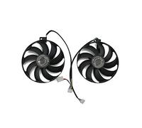 SISS Ventilador de tarjeta gráfica T129215SU para ASUS RTX 2060 Super 2070 2080 2080 Super Dual EVO Advanced tarjeta gráfica ventilador, ventilador de refrigeración de tarjetas de vídeo