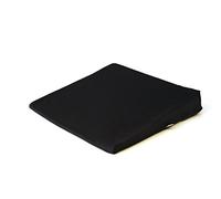 Sissel 120011 Cojín cuña, Unisex - Adulto, Negro, 35 x 35 x 6.5 cm