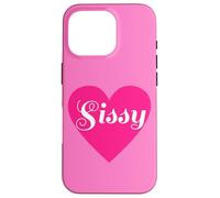 Sissy Amor Corazón Sissificación Femdom Sissy Femboy Mucama Carcasa para iPhone 16 Pro