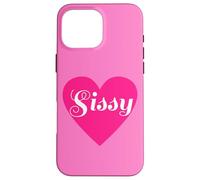 Sissy Amor Corazón Sissificación Femdom Sissy Femboy Mucama Carcasa para iPhone 16 Pro MAX